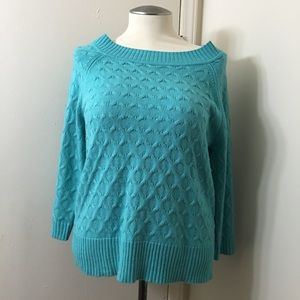 SagHabor Size XL Long Sleeve Sky Blue Cardigan